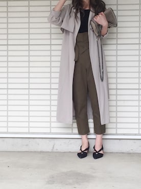 ふくみさん（レディース・172cm）の春コーディネート