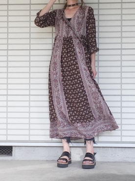 ふくみさん（レディース・172cm）の春コーディネート