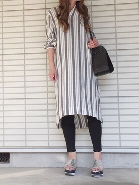 ふくみさん（レディース・172cm）の春コーディネート