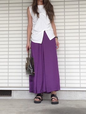 ふくみさん(レディース・172cm)の夏コーディネート