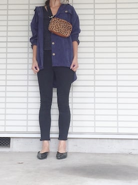 ふくみさん（レディース・172cm）の秋コーディネート