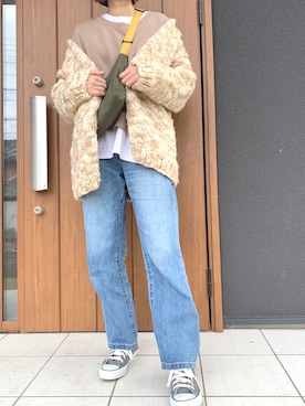 「平成最後のWEARISTAセンバツ」｜「アイテム（スウェット）」を使った、ゆあんさん（レディース・168cm）の春コーディネート