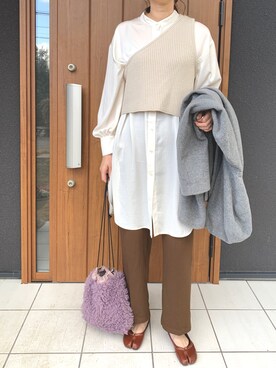 ゆあんさん（レディース・168cm）の冬コーディネート