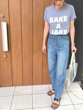 「WEEKEND(ER)（ウィークエンダー）のアイテム」を使った、ゆあんさん（レディース・168cm）の夏コーディネート