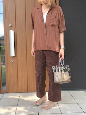 ゆあんさん（レディース・168cm）の夏コーディネート