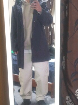 「AAA（トリプルエー）のアイテム」を使った、ajtpgmwtamwgさん（メンズ・167cm）の冬コーディネート