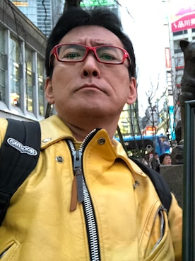 「Schott N.Y.C（ショット）のアイテム（ジャケット/アウター）」を使った、HiroakiKomakiさん（メンズ・172cm）の冬コーディネート