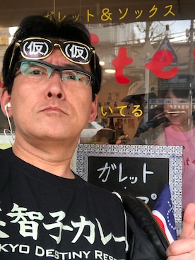 「Schott N.Y.C（ショット）のアイテム（ジャケット/アウター）」を使った、HiroakiKomakiさん（メンズ・172cm）の春コーディネート