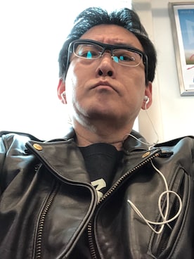 「Schott N.Y.C（ショット）のアイテム（ジャケット/アウター）」を使った、HiroakiKomakiさん（メンズ・172cm）の春コーディネート
