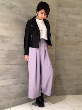 gotsuboさん（レディース・160cm）の冬コーディネート