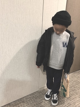 「BEAUTY&YOUTH UNITED ARROWS(ビューティーアンドユースユナイテッドアローズ)のアイテム」を使った、ayatakeさん(キッズ・110cm)の冬コーディネート