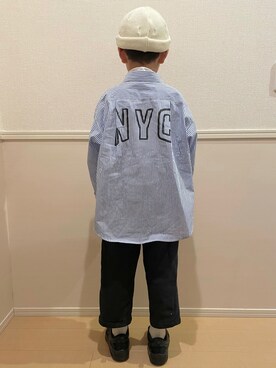 「RACAL（ラカル）のアイテム」を使った、ayatakeさん（キッズ・120cm）の冬コーディネート