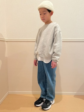 「RACAL（ラカル）のアイテム」を使った、ayatakeさん（キッズ・120cm）の冬コーディネート