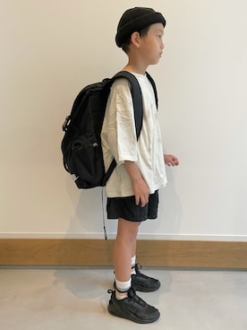 「こども ビームス（コドモビームス）のアイテム（パンツ）」を使った、ayatakeさん（キッズ・120cm）の夏コーディネート