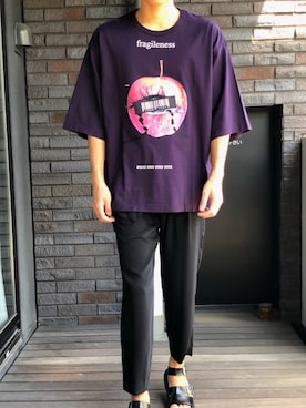 「CULLNI（クルニ）のアイテム（その他）」を使った、SENA☆さん（メンズ・179cm）の春コーディネート