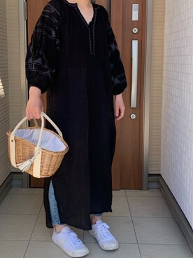 Rさん（レディース・156cm）の春コーディネート