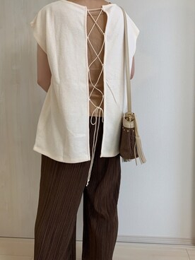 Rさん(レディース・156cm)の夏コーディネート