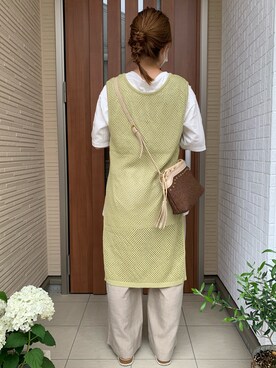 Rさん(レディース・156cm)の夏コーディネート