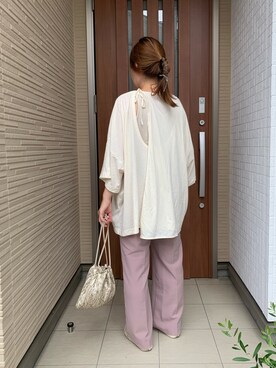 Rさん（レディース・156cm）の秋コーディネート