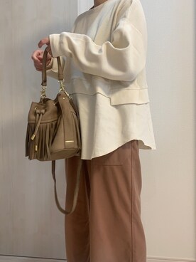 Rさん（レディース・156cm）の秋コーディネート