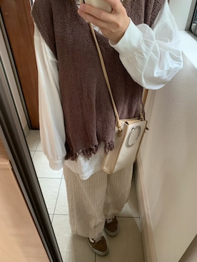 Rさん(レディース・156cm)の秋コーディネート