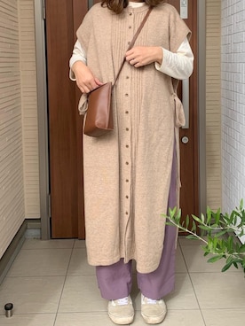 Rさん（レディース・156cm）の秋コーディネート