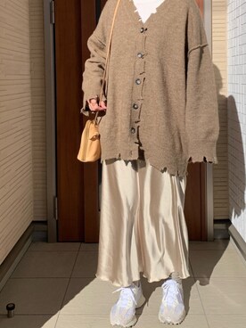 Rさん（レディース・156cm）の冬コーディネート