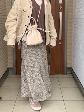 Rさん(レディース・156cm)の春コーディネート