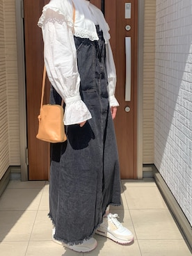 Rさん（レディース・156cm）の春コーディネート