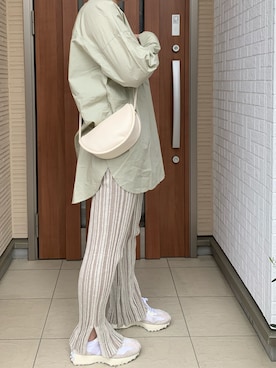 Rさん（レディース・156cm）の春コーディネート