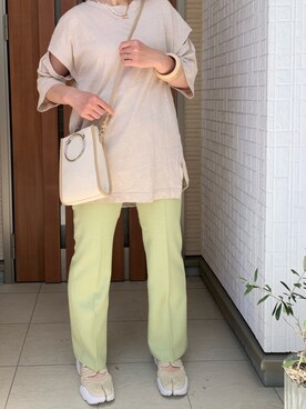 Rさん（レディース・156cm）の春コーディネート