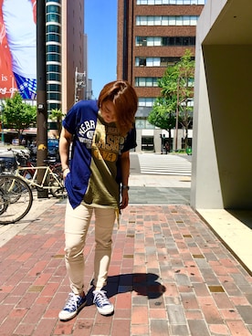 AIKAさん（レディース・156cm）の夏コーディネート