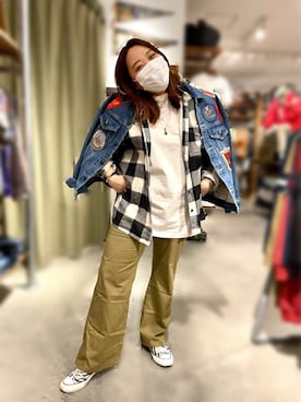 AIKAさん（レディース・156cm）の春コーディネート