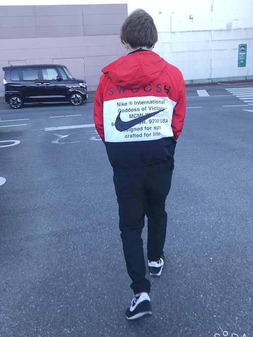 Yoshi Nikeのナイロンジャケットを使ったコーディネート Wear