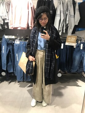 「アイテム（PC・スマホグッズ/家電）」を使った、妏倢さん（レディース・162cm・20代）の冬コーディネート