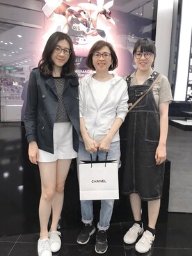 妏倢さん（レディース・162cm）の春コーディネート