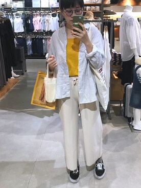 「アイテム（PC・スマホグッズ/家電）」を使った、妏倢さん（レディース・162cm・20代）の春コーディネート