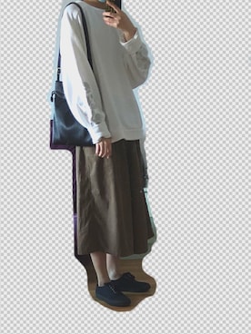 「FINAL DECISION（ファイナルディシジョン）のアイテム」を使った、nnnowearさん（レディース・158cm）の春コーディネート