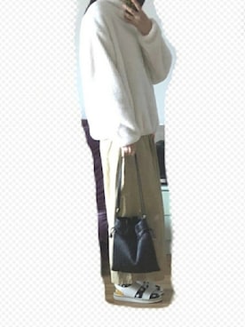 nnnowearさん（レディース・158cm）の冬コーディネート