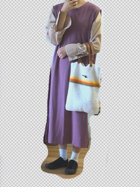 nnnowearさん（レディース・158cm）の春コーディネート