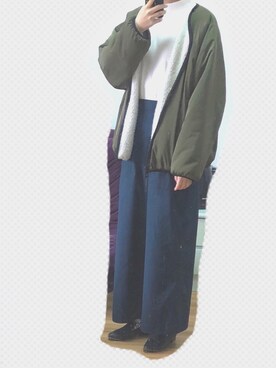 nnnowearさん（レディース・158cm）の冬コーディネート