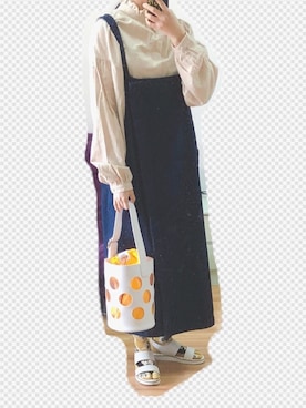 「LAZY SUSAN（レイジースーザン）のアイテム」を使った、nnnowearさん（レディース・158cm）の春コーディネート