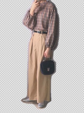 「a.g.plus（エージープラス）のアイテム（シューズ）」を使った、nnnowearさん（レディース・158cm）の夏コーディネート