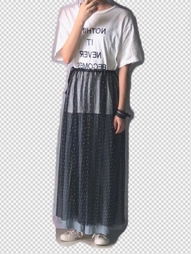 「Kenneth Cole（ケネスコール）のアイテム」を使った、nnnowearさん（レディース・158cm）の夏コーディネート