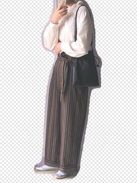 「a.g.plus（エージープラス）のアイテム（シューズ）」を使った、nnnowearさん（レディース・158cm）の夏コーディネート