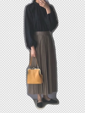 「Samansa Mos2 blue（サマンサモスモスブルー）のアイテム（ローファー）」を使った、nnnowearさん（レディース・158cm）の夏コーディネート