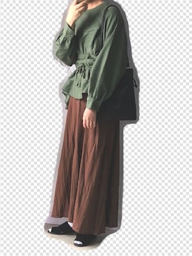 nnnowearさん(レディース・158cm)の秋コーディネート