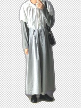 「Sens de vie（サンスドゥウ゛ィ）のアイテム」を使った、nnnowearさん（レディース・158cm）の秋コーディネート