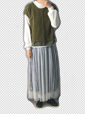 nnnowearさん(レディース・158cm)の冬コーディネート