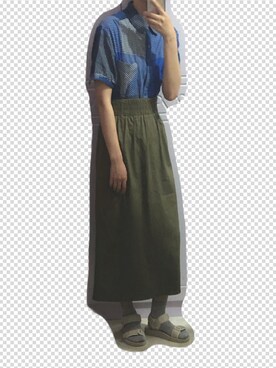 「LILIDIA（リリディア）のアイテム」を使った、nnnowearさん（レディース・158cm）の夏コーディネート